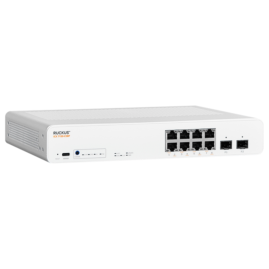 ICX7150-C08P-2X1G | Ruckus Switch | Brocade ICX 7150 Series