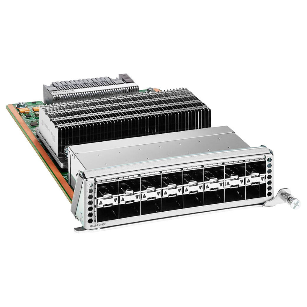 Cisco M9XT-FC1632 MDS 9132T 16x 32GB Fibre Channel SFP Expansion Module