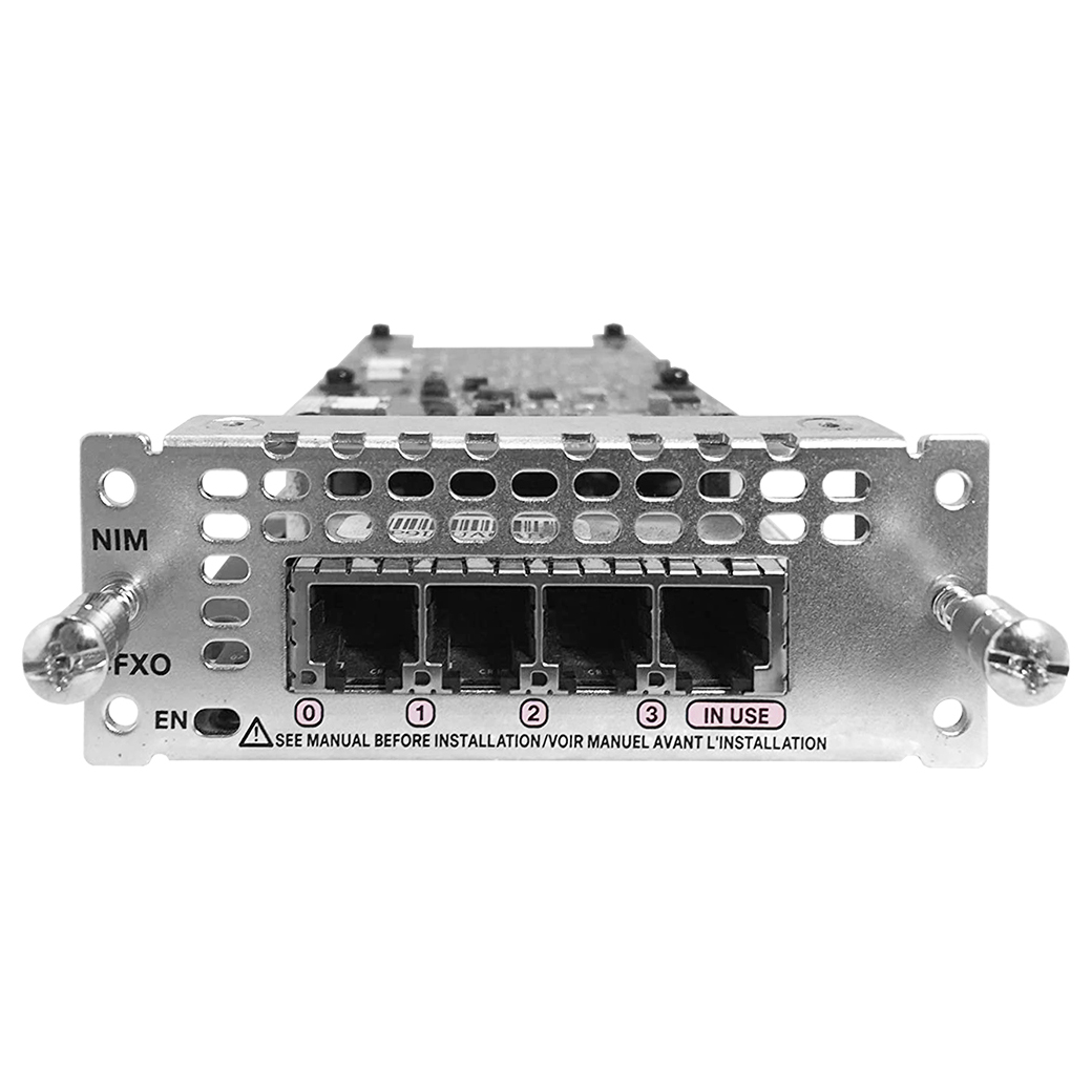 NIM-4FXO | Cisco Module | ISR 4000 Series - NetworkTigers