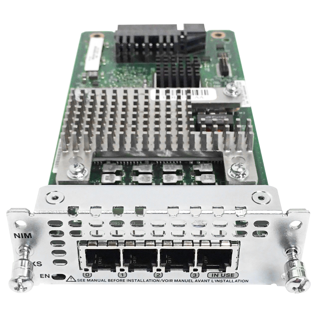 NIM-4FXS | Cisco Module | ISR 4000 Series - NetworkTigers