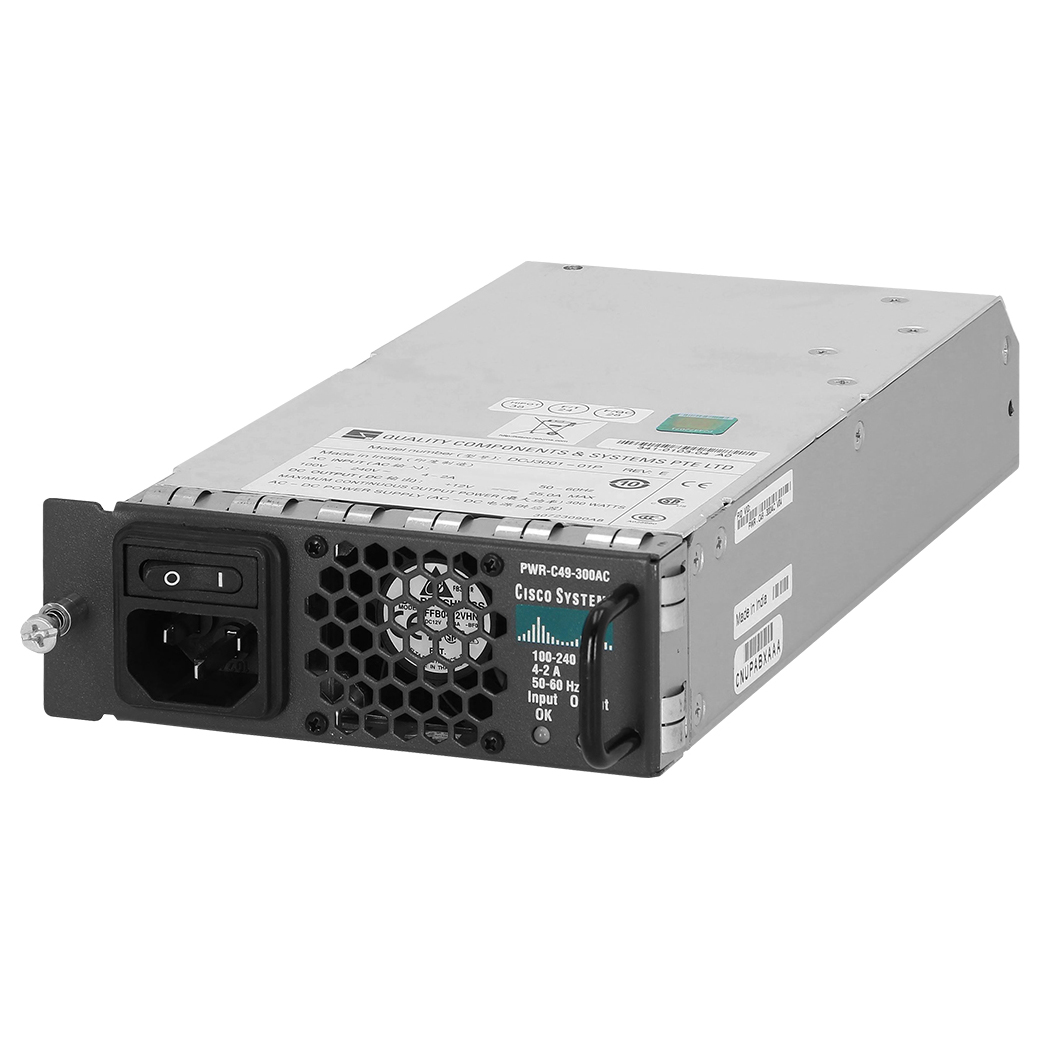 PWR-C49-300AC | Cisco Power Supply | Catalyst 4900 Series – NetworkTigers