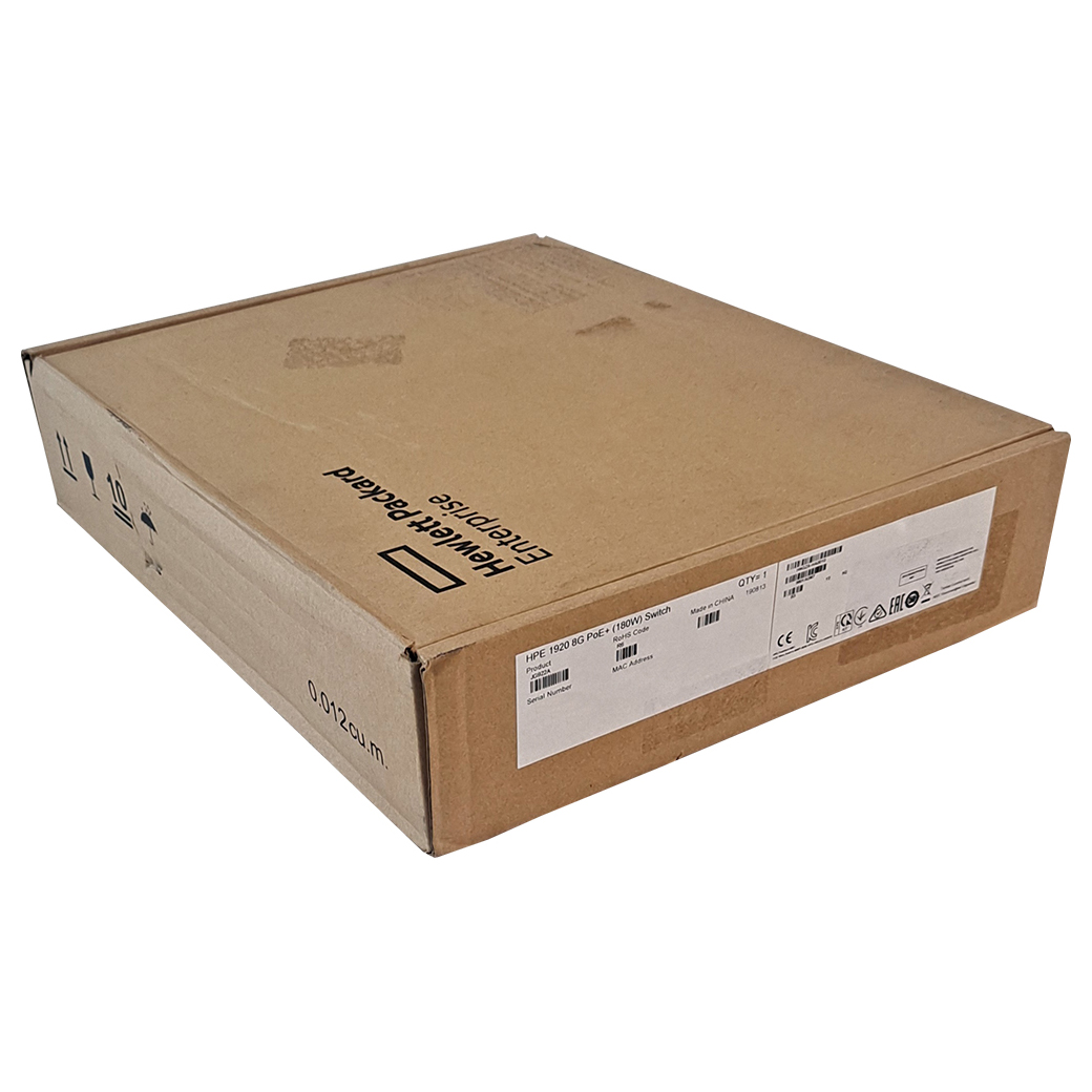 NEW HPE JG922A 1920 Series 8x 1GB RJ45 2x 1GB SFP Switch