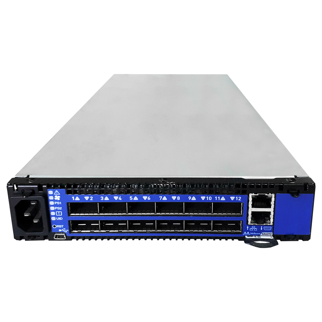 Mellanox MSX1012B-2BFS 12x 40GB QSFP+ B-F Airflow (P2C) Onyx Switch