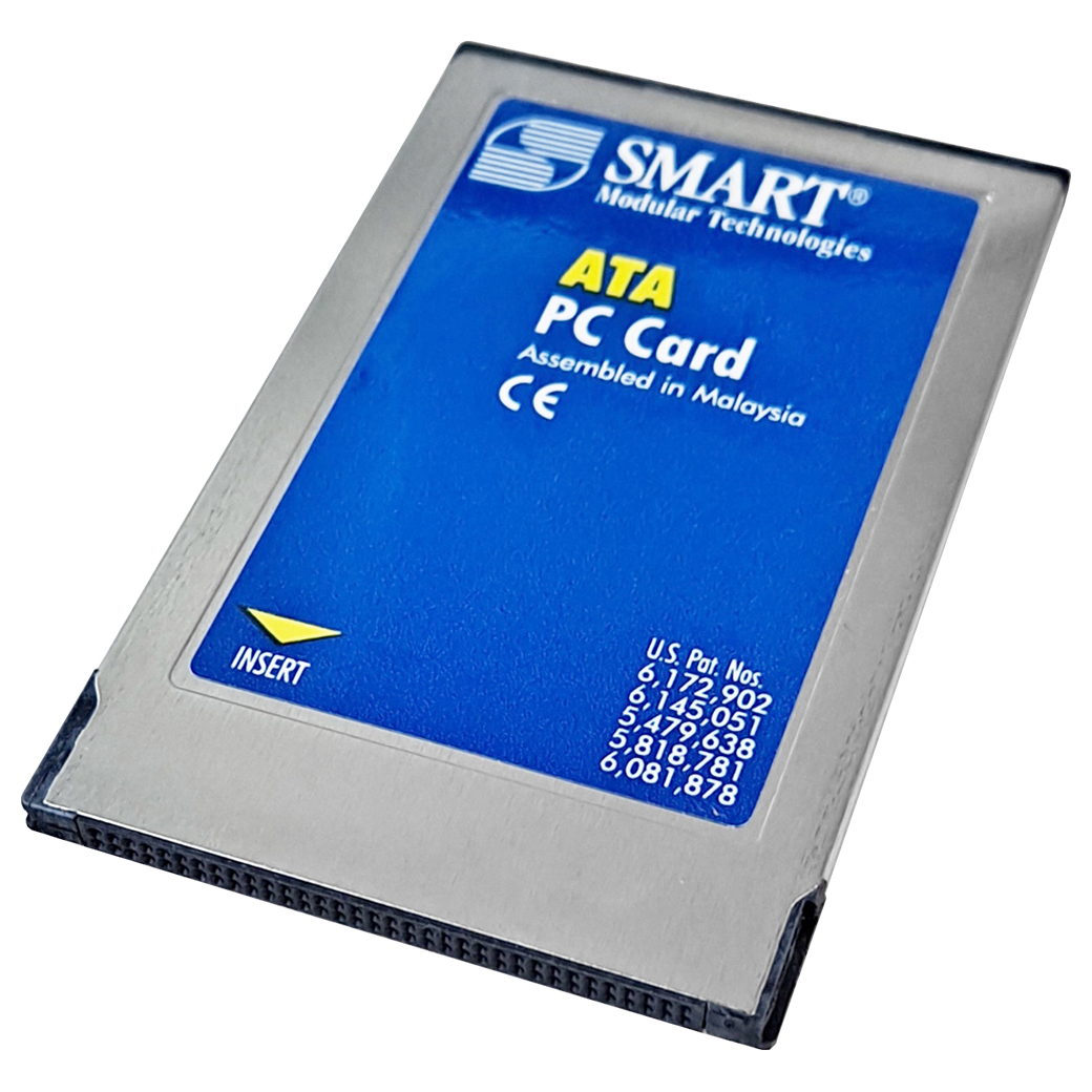 Smart 128MB PCMCIA PMF061120SI6 AM9PC128M5SMM01 ATA Flash Card