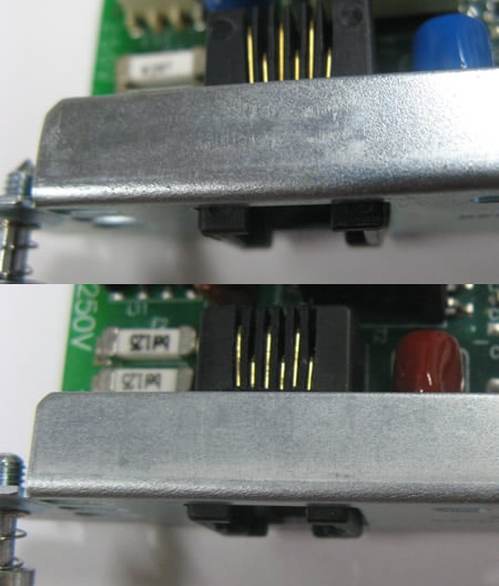 Compare Embedded numbers on Counterfeit WIC-1ADSL