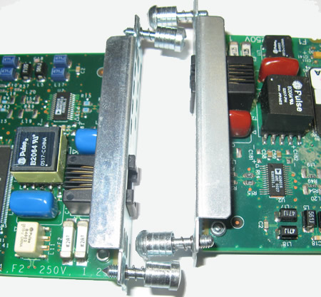 Counterfeit WIC-1ADSL Canadian Flag not touching